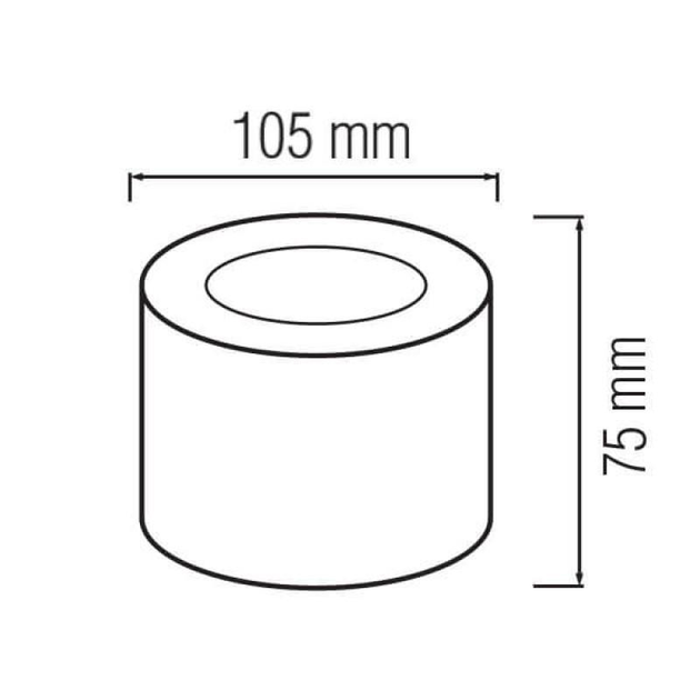 Светильник накладной "SANDRA-5" 5W 4200K черный - изображение 2
