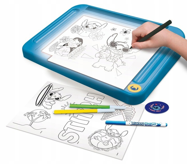 Tablica LED Lisciani Szkoła rysowania Stitch (8008324107582) - obraz 5