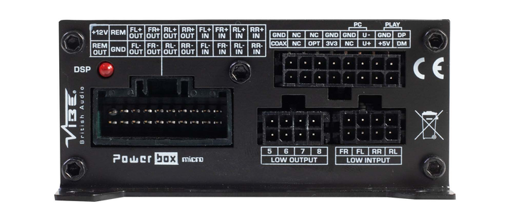 Підсилювач Vibe POWERBOX65.4-8MDSP-V3 (101594) - изображение 3