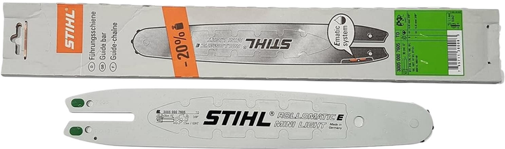 Напрямна шина для пилки Stihl Rollomatic E Mini Light 3/8"P 1.1 мм 30 см (30050007605) - зображення 2