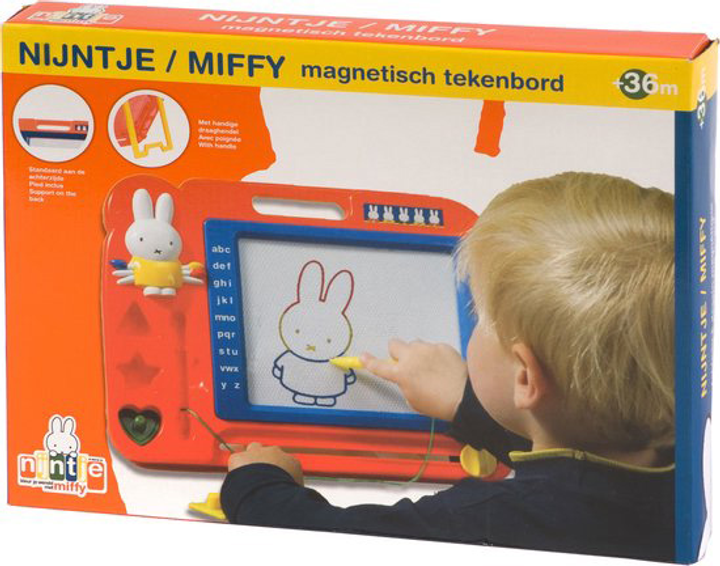 Магнітна дошка для малювання Rubo Toys Miffy (8712051048079) - зображення 1