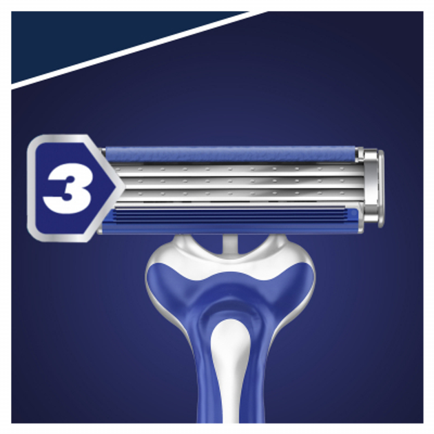 Бритва Gillette Blue 3 Comfort одноразова 8 шт. (7702018604319) - зображення 4