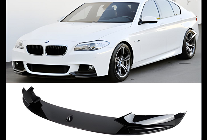 Передний спойлер DPT Lip V-1 (для M-Performance, черный глянец) для BMW 5 серия F10/F11 2010–2016 гг - Фото 3 Передний спойлер DPT Lip V-1 (для M-Performance, черный глянец) для BMW 5 серия F10/F11 2010–2016 гг - изображение 3