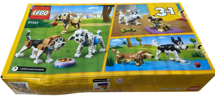 Zestaw klockow LEGO Creator Urocze psiaki 475 elementow (31137) (955555908493016) - Outlet - obraz 3