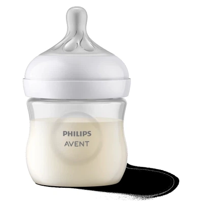 Набор для кормления новорожденных Philips AVENT Natural Природный Поток бутылочка 125 мл + пустышка Ultra Air 0-6 мес (SCD837/10) - изображение 6
