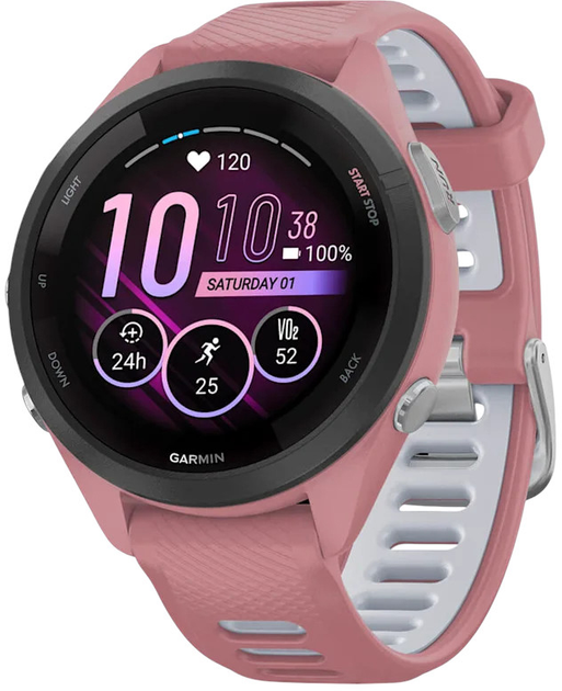 Смарт-годинник Garmin Forerunner 265S 42mm Pink (010-02810-15) - зображення 1