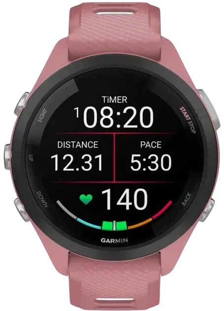 Smartwatch Garmin Forerunner 265S 42mm Pink (010-02810-15) - obraz 3
