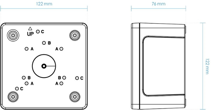 Коробка для зовнішнього монтажу Vivotek AM-71C (4710469351075) - зображення 2