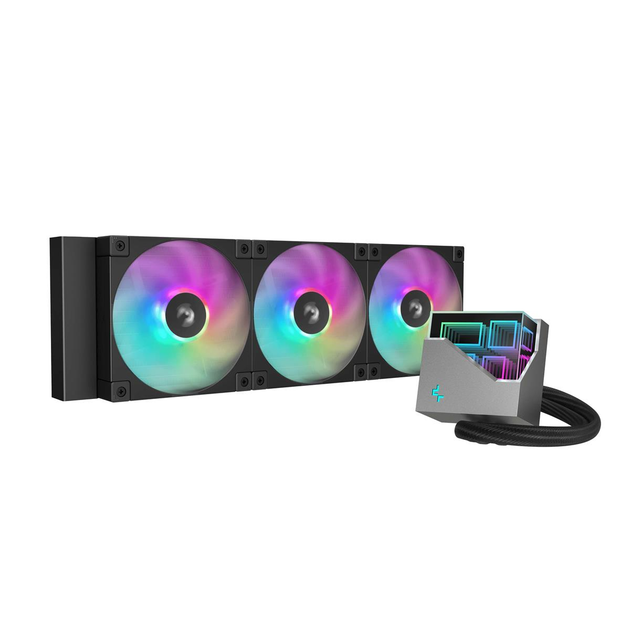 Система водяного охолодження DeepCool LT360 ARGB Black (R-LT360-BKAMNC-G-1) - зображення 1