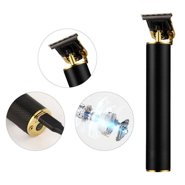 Професійна машинка тример для стрижки волосся для бороди VGR V-058 Pro Black + 4 Насадки - зображення 15