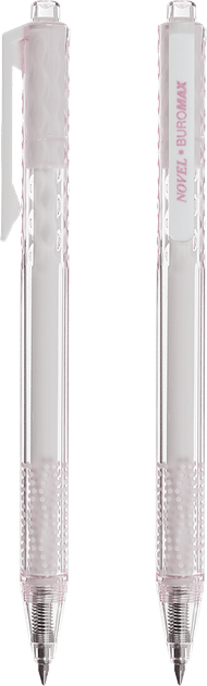 Набор гелевых ручек Buromax Novel 0.5 мм Синий 12 шт (BM.8372-01) - изображение 2
