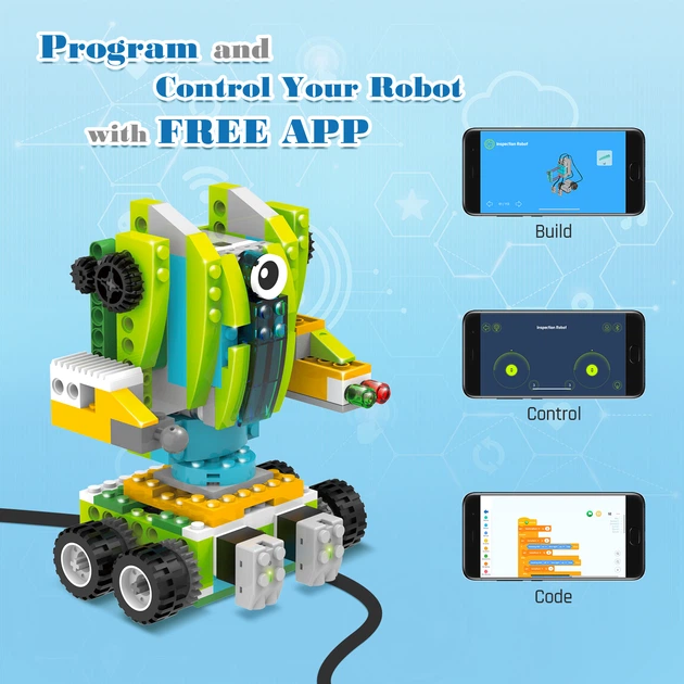 Програмований конструктор Makerzoid Robot Master Premium - Фото 7 Програмований конструктор Makerzoid Robot Master Premium - зображення 7