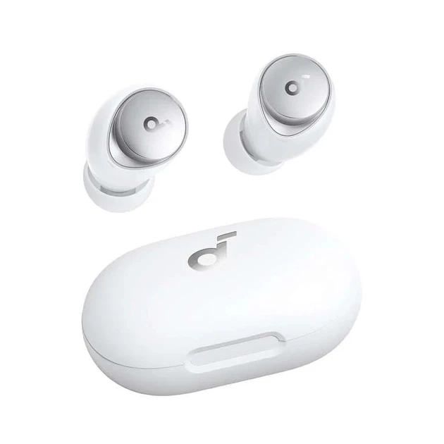 Наушники беспроводные Anker Space A40 TWS (A3936G21) белые - Фото 1 Наушники беспроводные Anker Space A40 TWS (A3936G21) белые - изображение 1