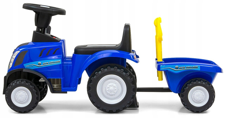 Машинка-каталка Milly Mally трактор NEW HOLLAND T7 синій (5901761127652) - зображення 3