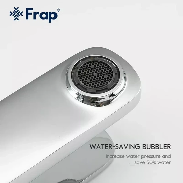 Смеситель для умывальника Frap F1061 хром - изображение 5