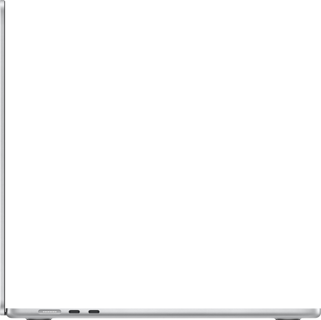 Ноутбук Apple MacBook Air 15.3" M3 16/256GB 2024 (MC9E4D/A) Silver - зображення 2