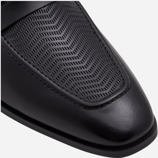 Loafersy męskie skórzane ALDO 13618346-009 42 (9US) 26.3 cm Czarne (57005038040) - obraz 6