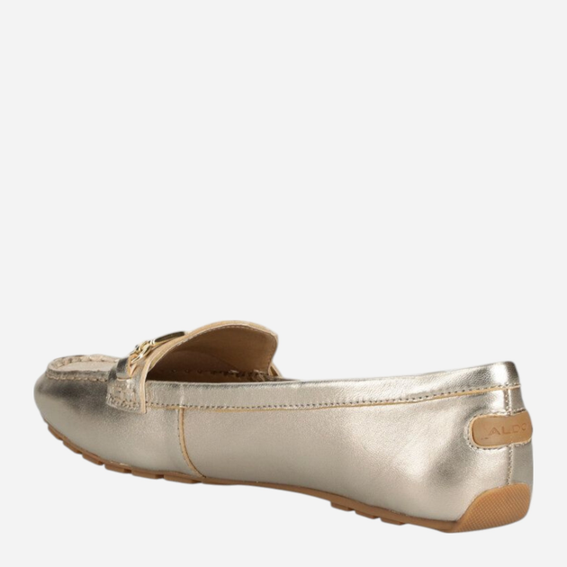 Жіночі мокасини зі шкіри ALDO 13669324-044 40 (9US) 25.5 см Сріблясті (57005696677) - зображення 3