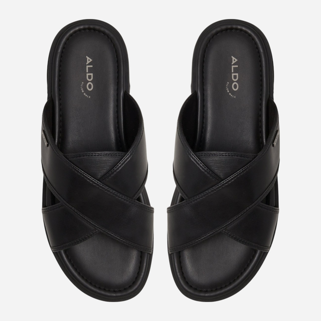Чоловічі шльопанці ALDO 13737417-001 42.5 (9.5US) 26.7 см Чорні (58822825899) - зображення 5