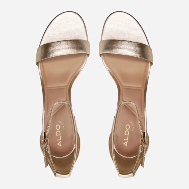 Жіночі босоніжки ALDO 13741557-741 40 (9US) 25.5 см Золотисті (58822880096) - зображення 5