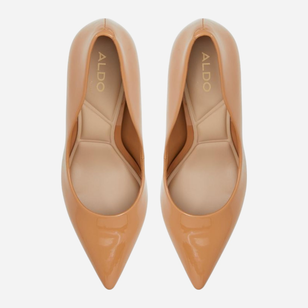 Жіночі човники ALDO 13741687-259 38.5 (8US) 24.7 см Темно-бежеві (58822880157) - зображення 5