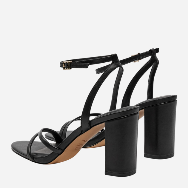 Sandały damskie na obcasie ALDO 13741551-001 37.5 (7US) 23.8 cm Czarne (58822883417) - obraz 3