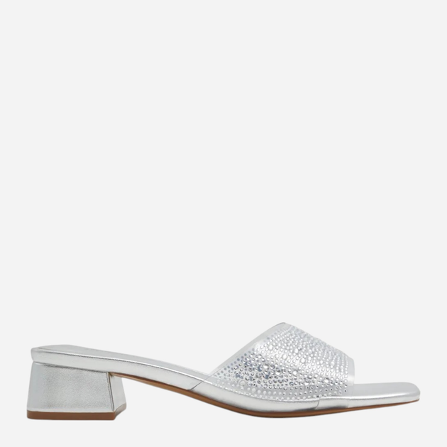 Klapki mule damskie Call It Spring 13748581-040 41 (10US) 26.4 cm Srebrne (60207018680) - obraz 1