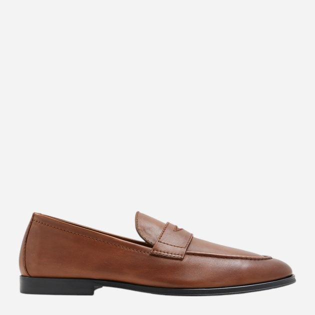 Loafersy męskie skórzane ALDO 13749093-220 43 (10US) 27.1 cm Brązowe (60207028559) - obraz 1
