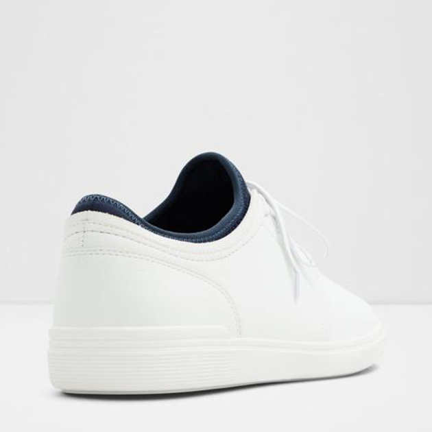 Sneakersy męskie do kostki ALDO 13749081-100 45 (12US) 29.5 cm Białe (60207035960) - obraz 4