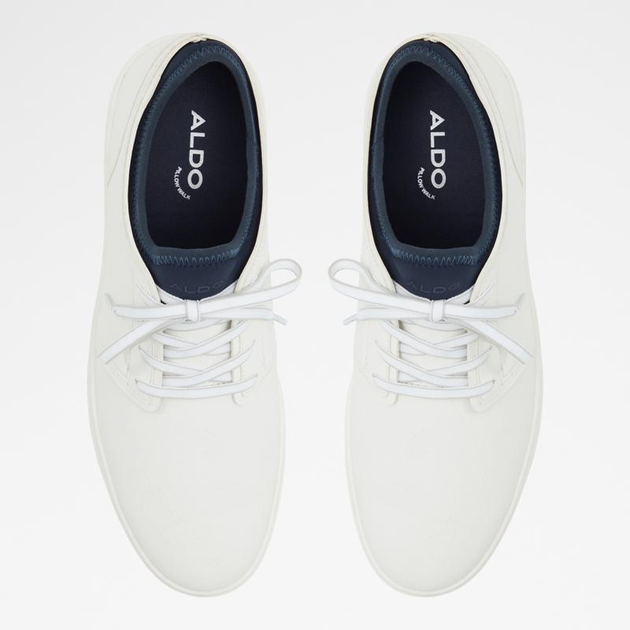 Sneakersy męskie do kostki ALDO 13749081-100 44 (11US) 27.9 cm Białe (60207035946) - obraz 5