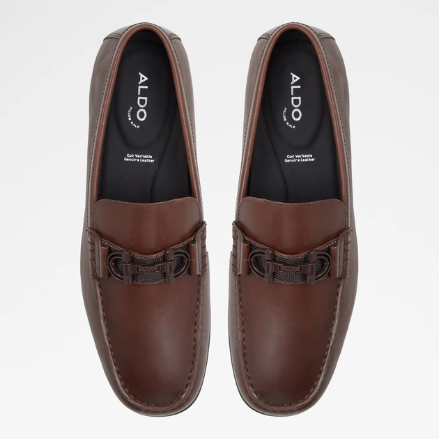 Чоловічі мокасини ALDO 13750575-201 43 (10US) 27.1 см Темно-коричневі (60207058860) - зображення 5