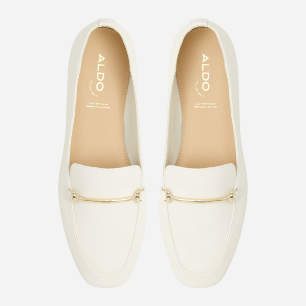 Жіночі сліпери зі шкіри ALDO 13773282-115 37 (6.5US) 23.4 см Білі (60207430529) - зображення 5