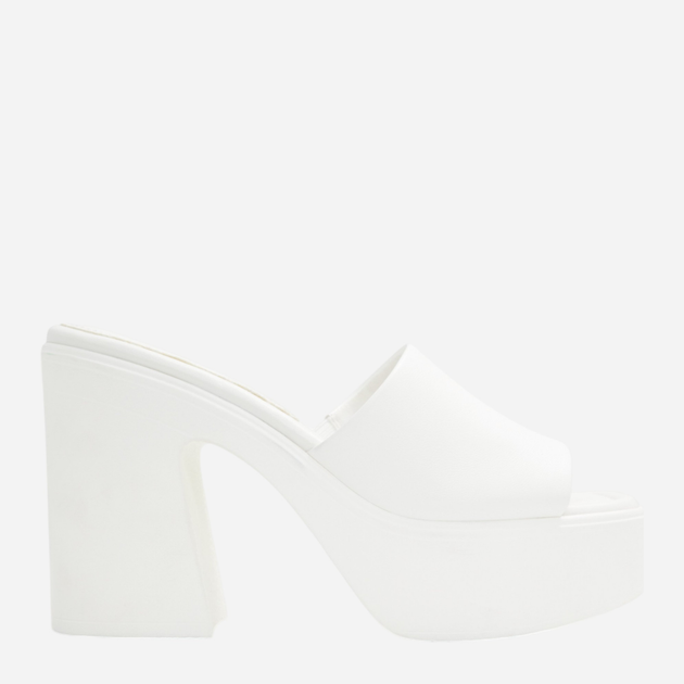 Klapki mule damskie na obcasie Call It Spring 13377814-100 40 (9US) 25.5 cm Białe (628155606832) - obraz 1