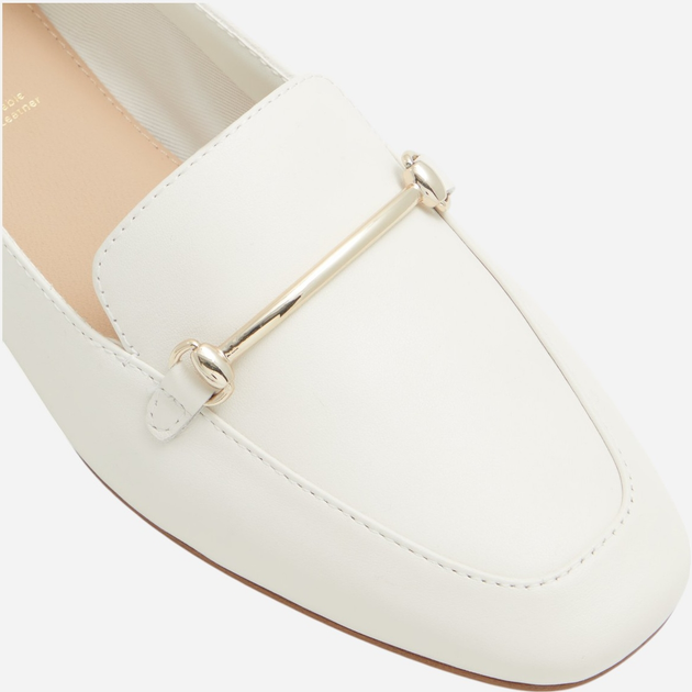 Жіночі сліпери зі шкіри ALDO 13773282-115 39 (8.5US) 25.1 см Білі (60207430567) - зображення 6