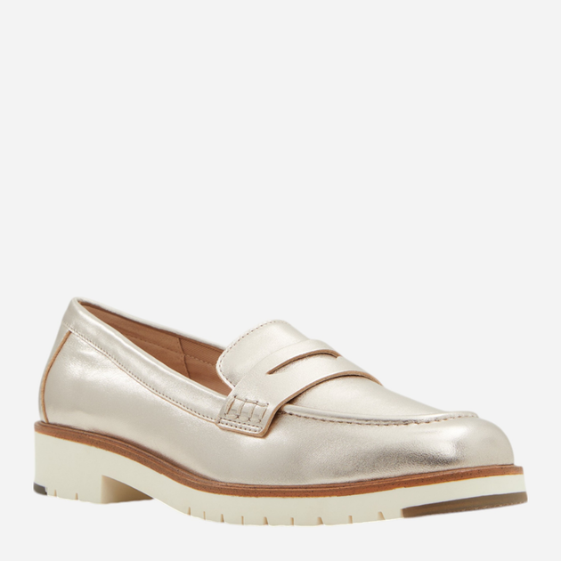Loafersy damskie skórzane ALDO 13542980-042 38.5 (8US) 24.7 cm Srebrne (684070910591) - obraz 2