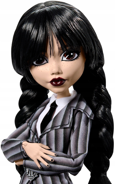 Lalka Monster High Monster x Wednesday Szkolny Mundurek (0194735230488) - obraz 3