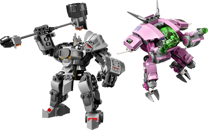 Zestaw klocków LEGO Overwatch D.Va i Reinhardt 455 elementów (75973) - obraz 2