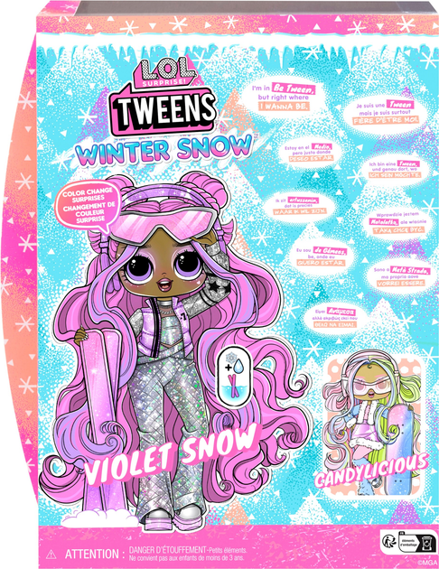 Lalka LOL Surprise Tweens Winter Snow Violet (35051427728) - obraz 1