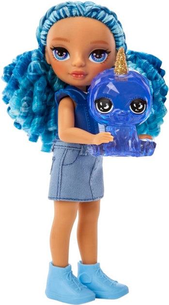 Lalka modowa Rainbow High Littles Sapphire Bradshaw niebieska 15 cm (35051531197) - obraz 6