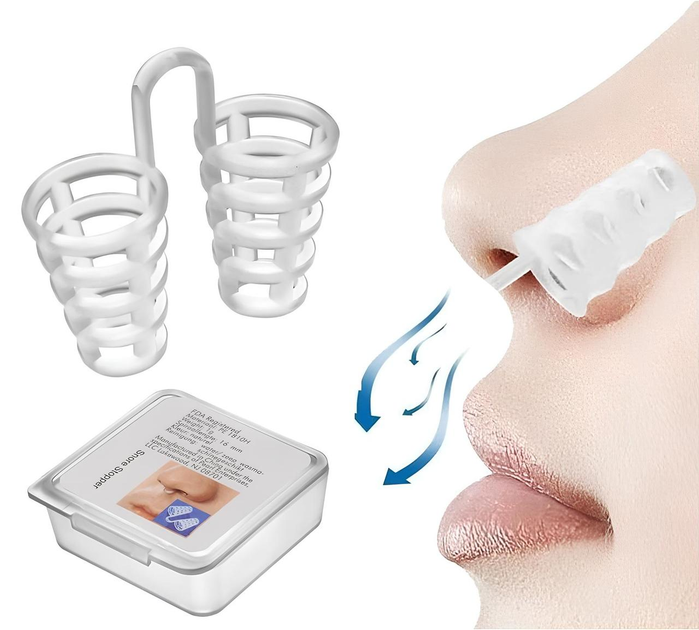 Кліпса розширювач для носу антихрап Nose Clip Healthy - изображение 1