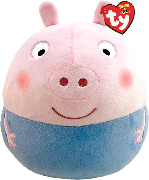 М’яка іграшка Ty Squish a Boo Peppa Pig George 31 см (8421392162) - зображення 1