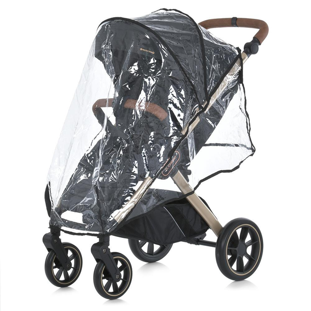 Детская прогулочная коляска EL CAMINO DYNAMIC PRO Special Black ME 1053G-2 , коляска-книжка всесезонная ЧЕРНАЯ - изображение 6