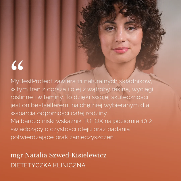 Suplement diety MyBestPharm My Best Protect 250 ml Ziołowo-waniliowy aromat (5904824651613) - obraz 3