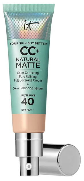 CC-крем для обличчя It Cosmetics Natural Matte SPF 40 Fair Light 32 мл (3605972809803) - зображення 1