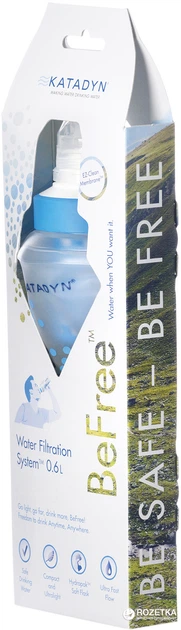 Фляга-фільтр Katadyn BeFree 0.6 л Transparent (7612013199461) - зображення 9