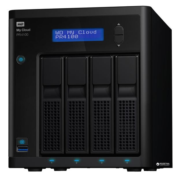 Сетевое хранилище Western Digital My Cloud Pro Series PR4100 ...