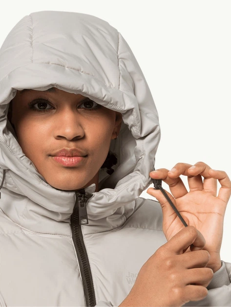 Пуховик зимовий довгий жіночий Jack Wolfskin Frozen Lake Coat W