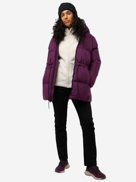Пуховик зимовий короткий жіночий Jack Wolfskin Kirschallee