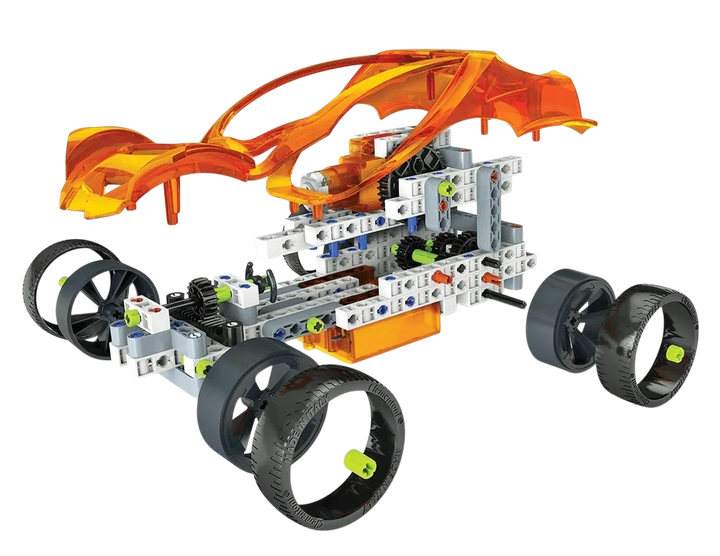 Zestaw klocków Clementoni Science & Play Machine engineering 50 w 1 250 elementów (75025) (8005125750252) - obraz 3