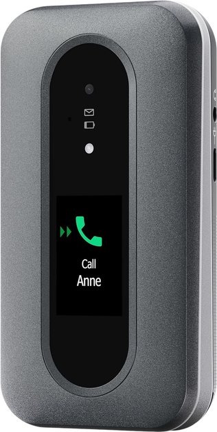 Мобільний телефон Doro Leva L30 LTE Black/White (7322460087463) - зображення 3